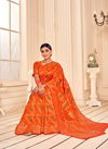 KAKSHYA MADHURI Latest Fancy Designer Festive Wear Soft Lichi Cotton Heavy Saree Collection